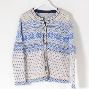 VINTAGE L.L. Bean Wool Cardigan